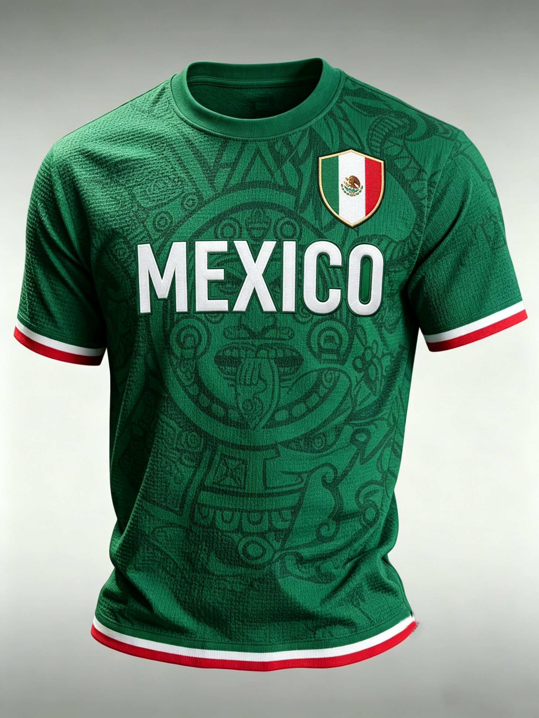Men's 2026 Mexico Fan-Print Top