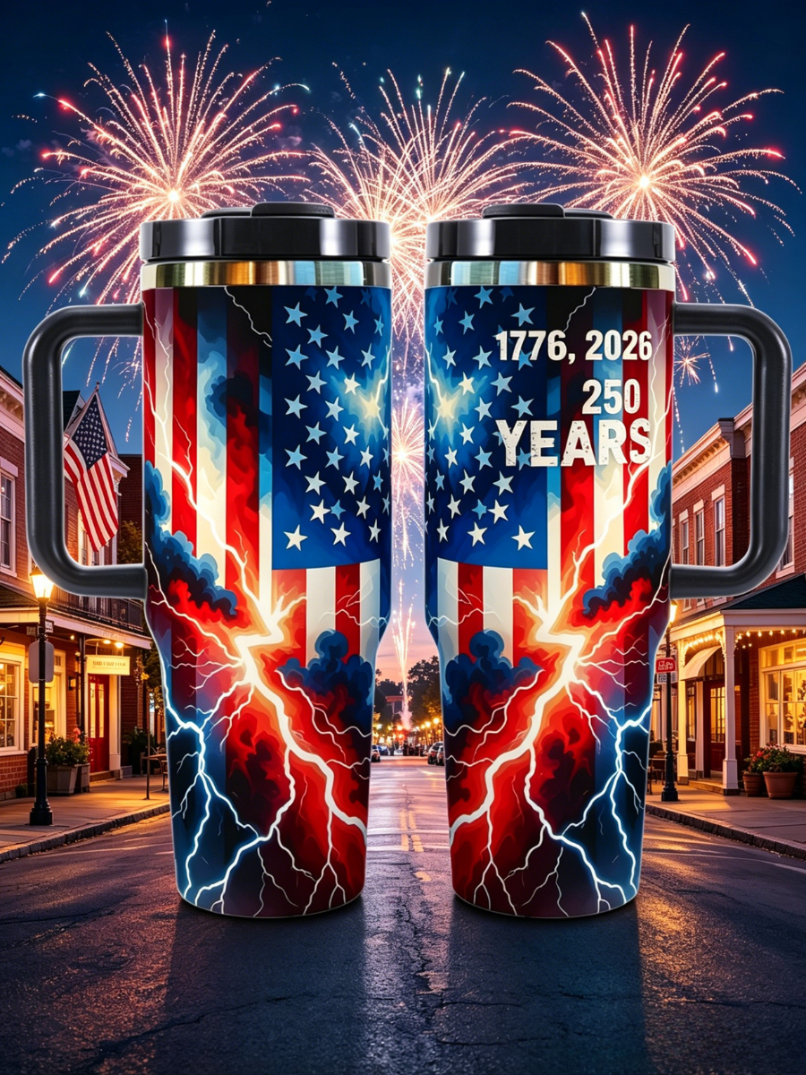 250Th Anniversary Commemoration 40Oz Second Generation Handle Car Cup Insulated Ice King Cup