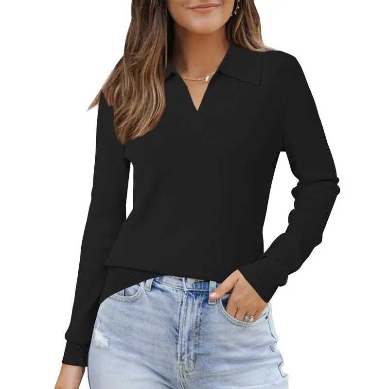 Women’s Wool Blend Polo Shirts