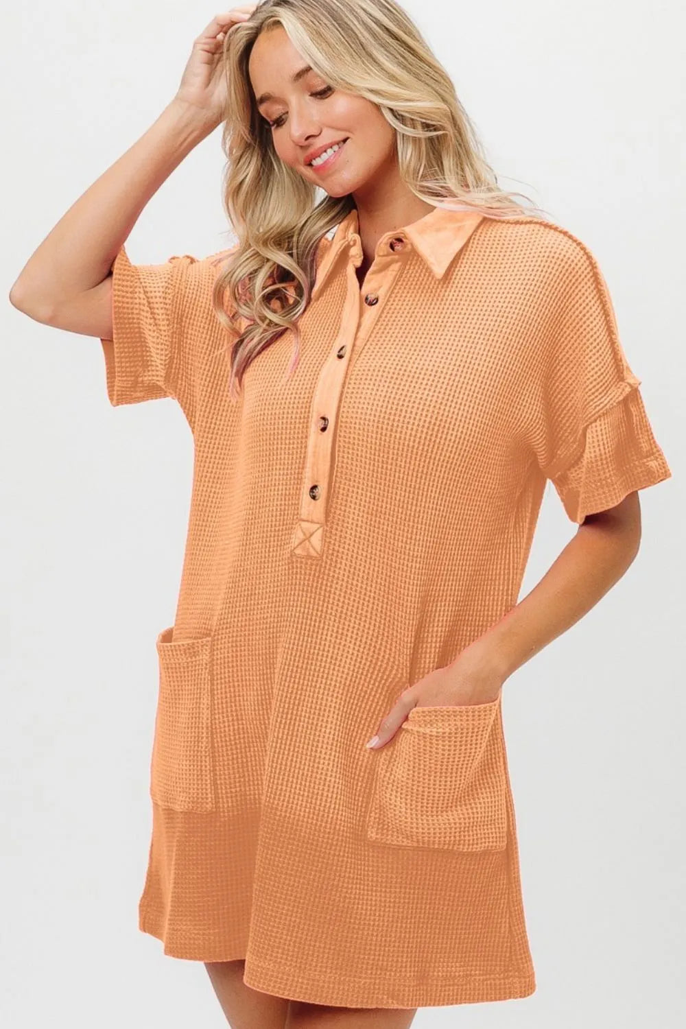 Mineral Washed Knit Dress