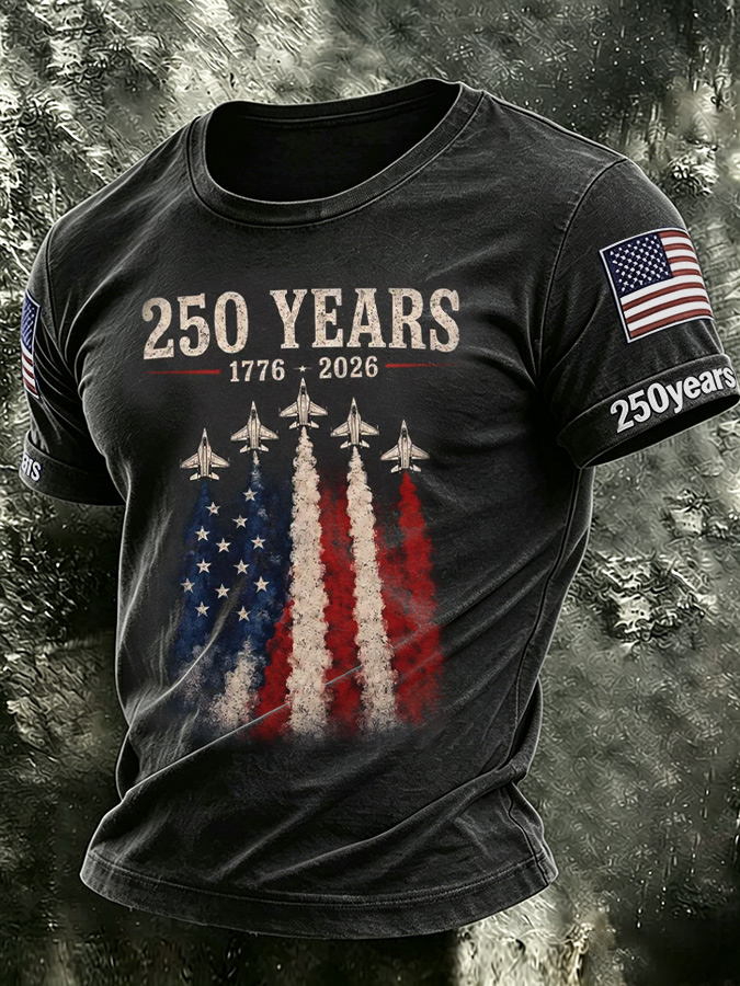 Men's USA Print T-Shirt