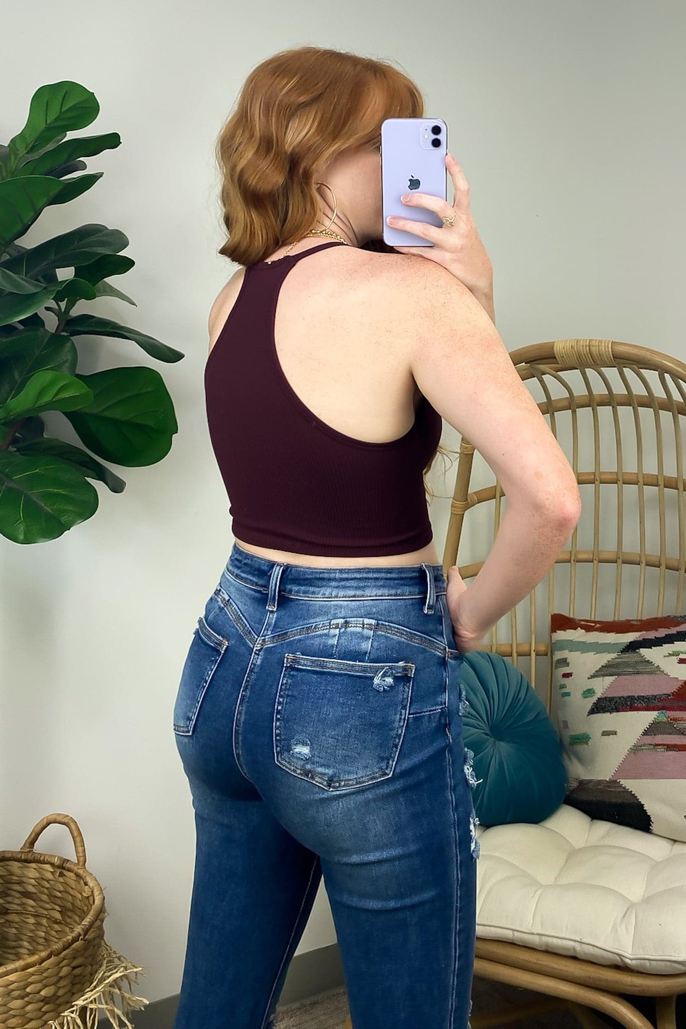 Ribbed Halter Top