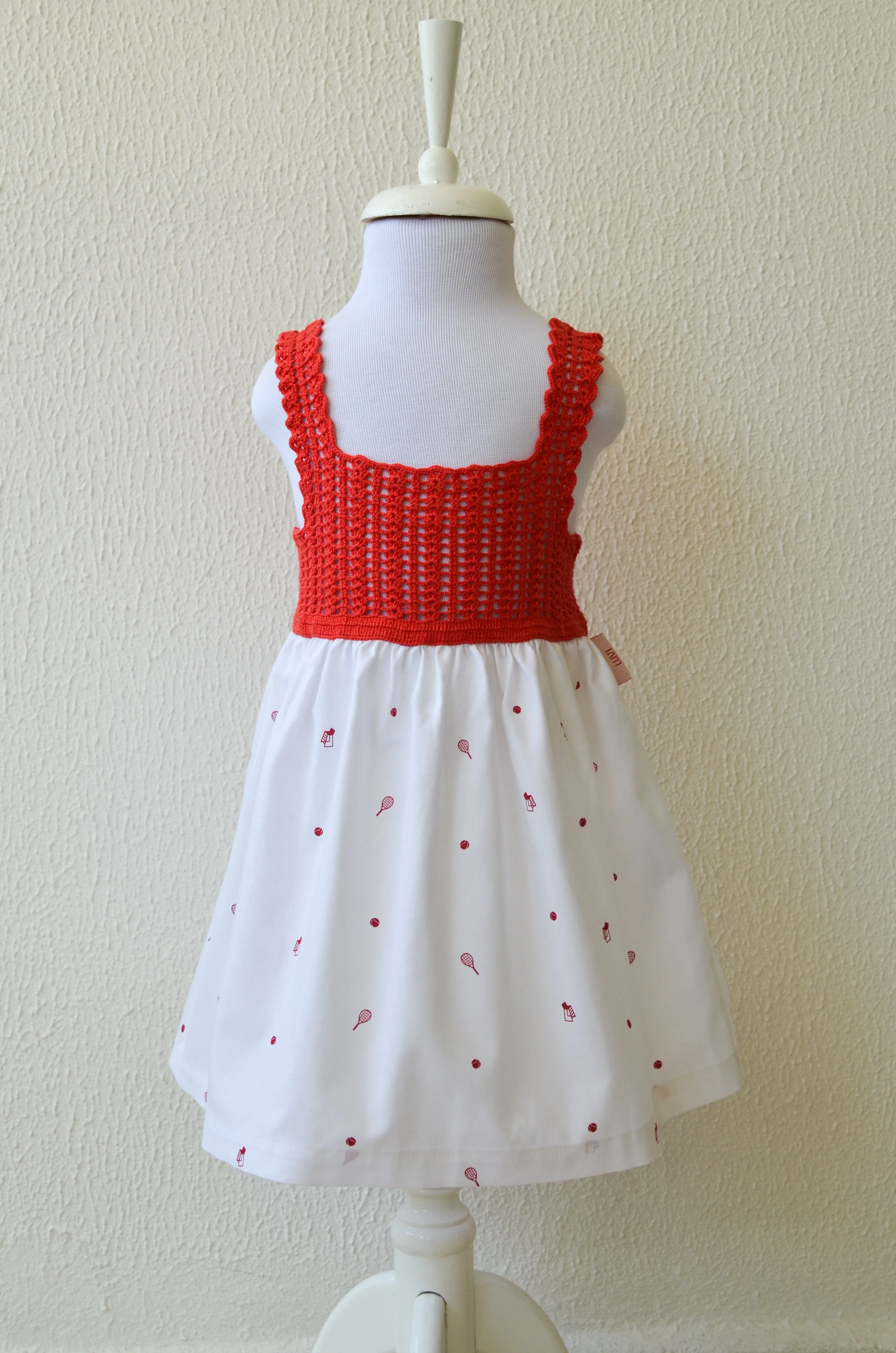 Tennis Print Dress