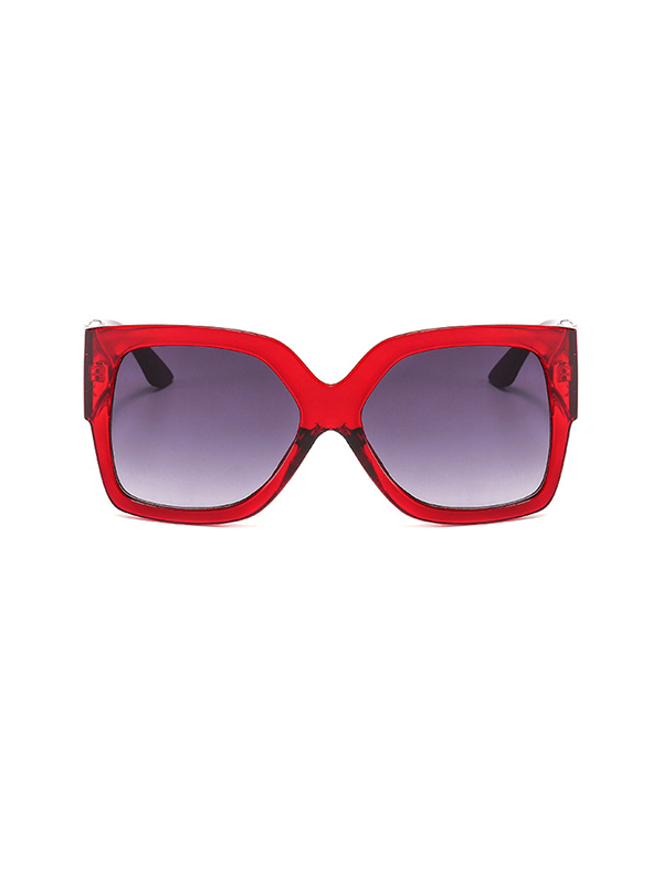 Geometric Hollow Sun-Protection Sunglasses Accessories