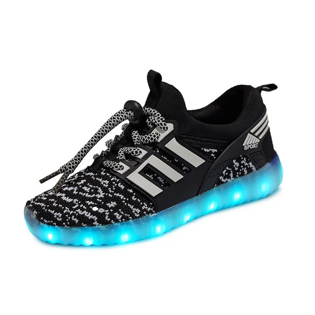 New Children LED Shoes for Boys Girls