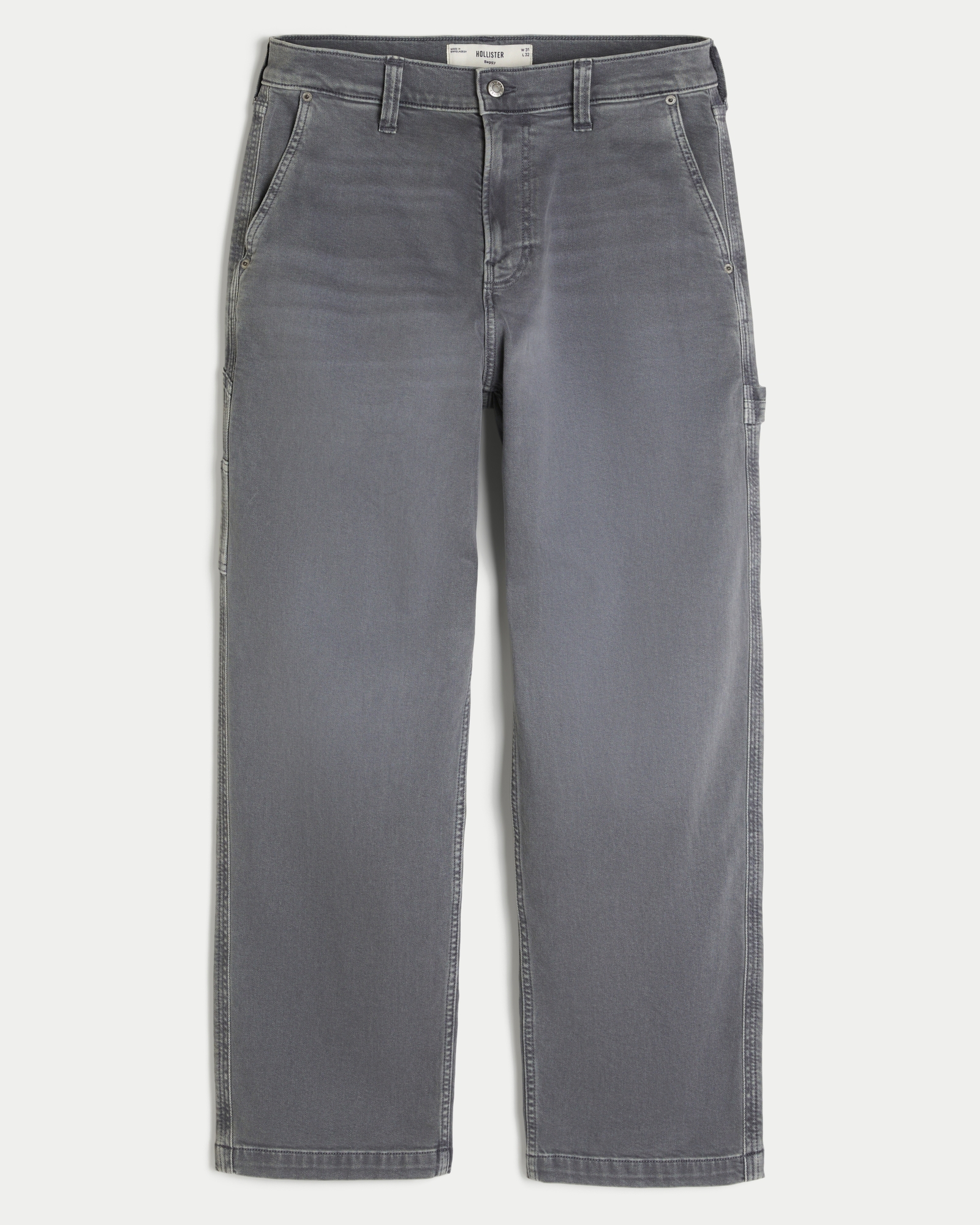 Light Wash Baggy Jeans
