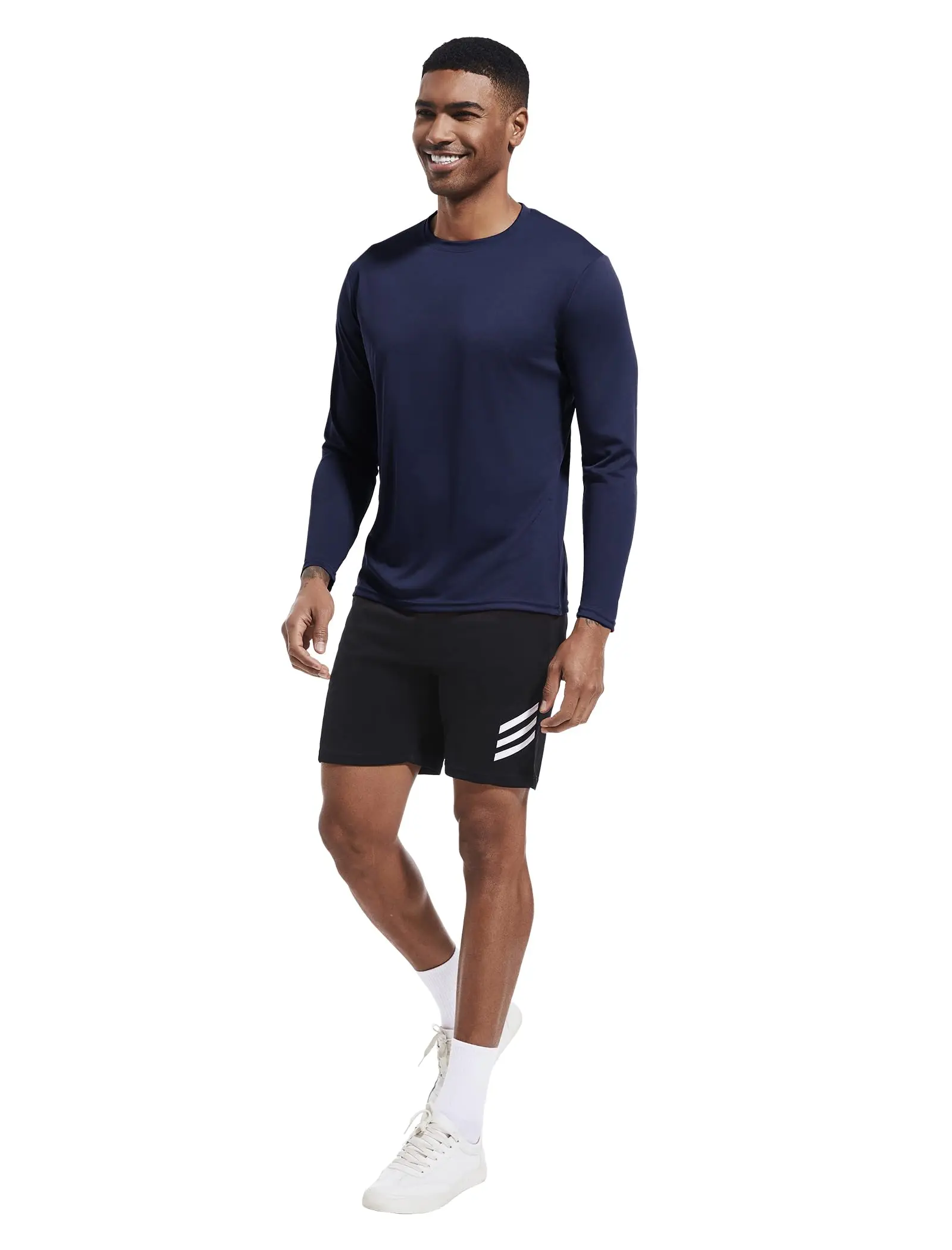 5 value pack Long Sleeve Shirts for Men Moisture Wicking UPF SPF Sun Protection Tee Shirts Workout T Shirts Casual dealsforyoudays outdoorfun