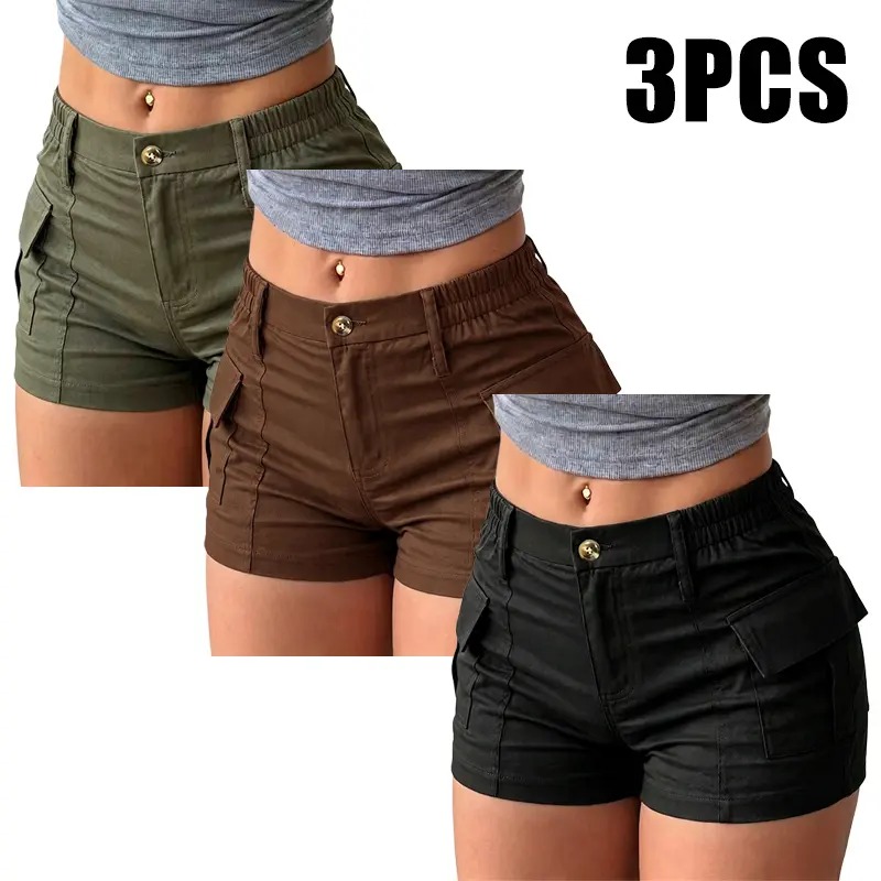 🔥LAST DAY SALE 90% OFF💕Women’s Summer Casual Cargo Shorts💯