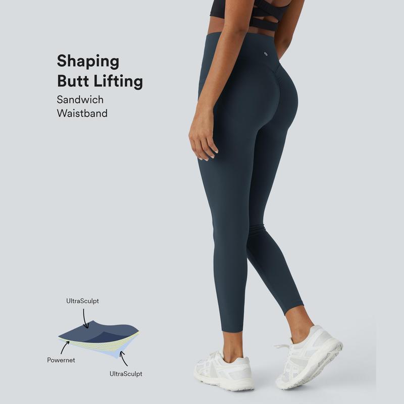 SculptLift High‑Waist Shaping Leggings with Pockets