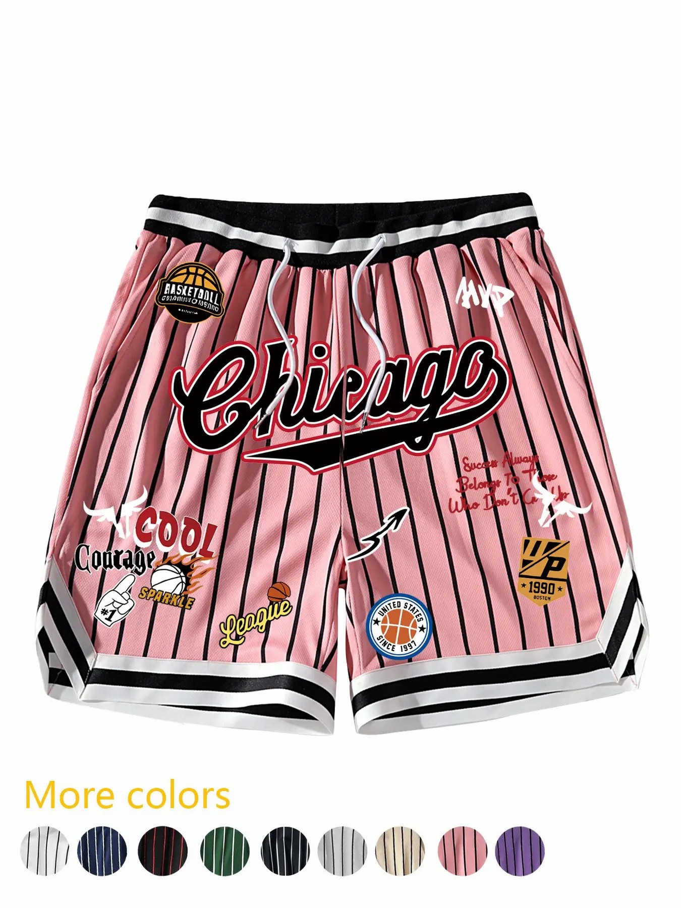🏀 Men’s Retro MVP Basketball Shorts – Quick-Dry Athletic Streetwear Shorts