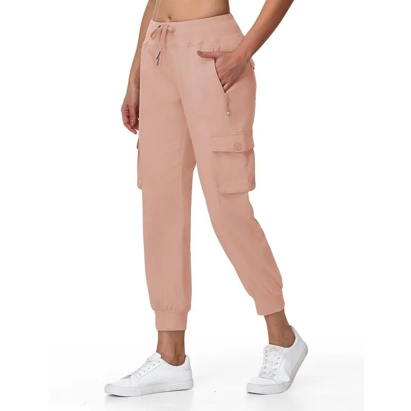 Women's Cargo Pants Casual Lightweight Hiking Outdoor Pants Quick Dry Travel Sweatpants Joggers