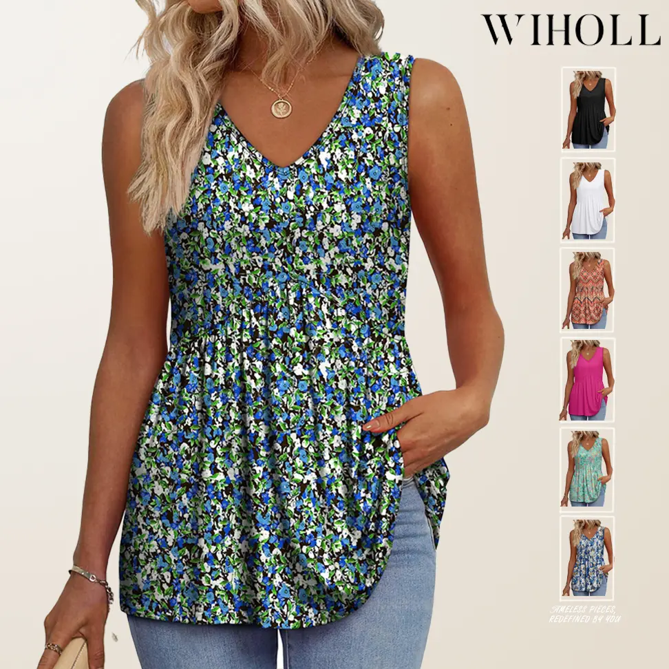 🔥8 - PACK $24 - Women’s Peplum Tops (Size Up 1-2 for Oversized Look)