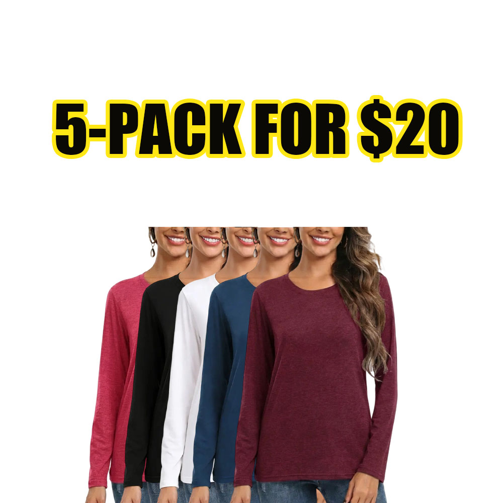 Everyday Essential Loose Fit Crewneck Top Loose