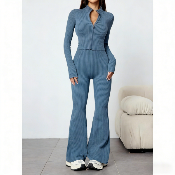 Women's Winter Knitted Two-Piece Set