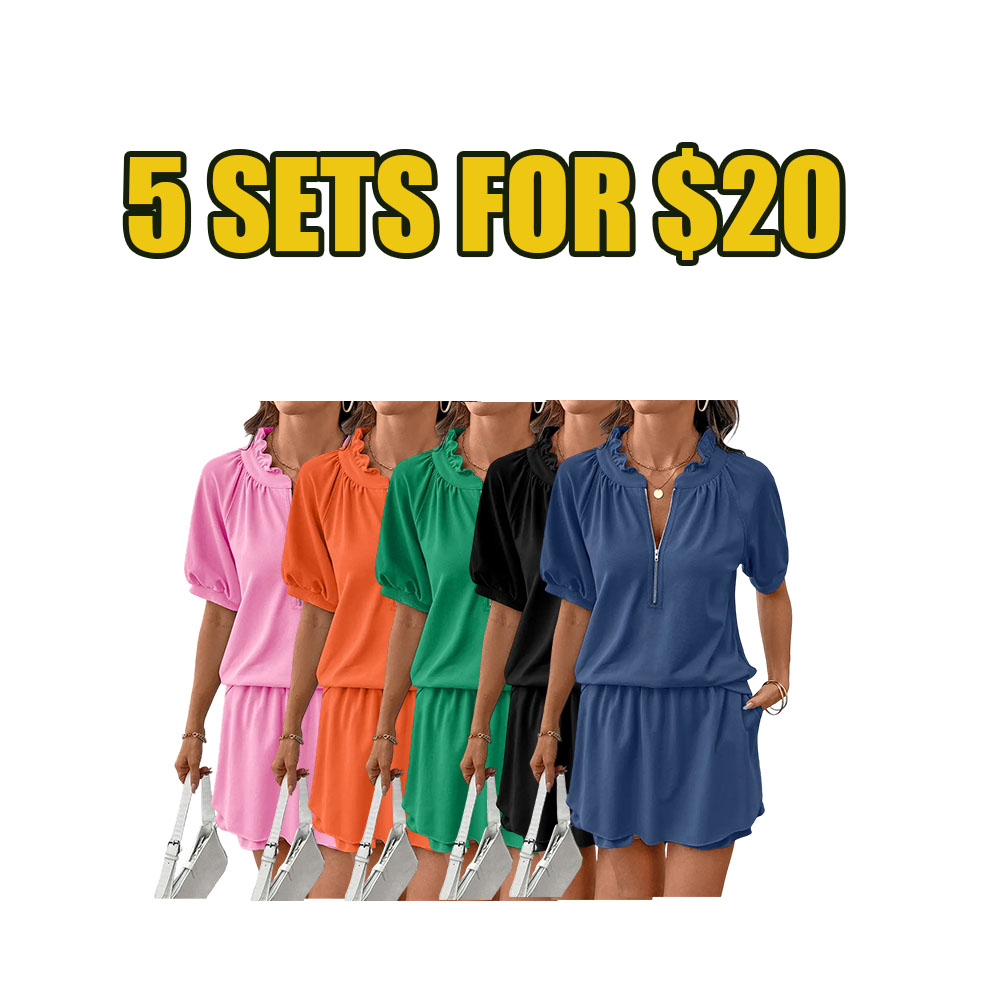 Everyday Breeze Ribbed Lounge Set