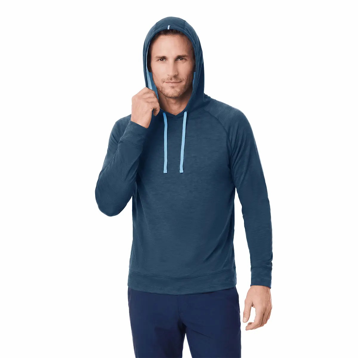 Men's Performance Hoodie – Moisture Wicking, UPF 50+, 4-Way Stretch Athletic Midlayer