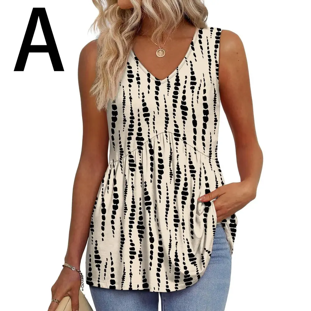 Womens Tank Tops 2026 Flowy Peplum Tops