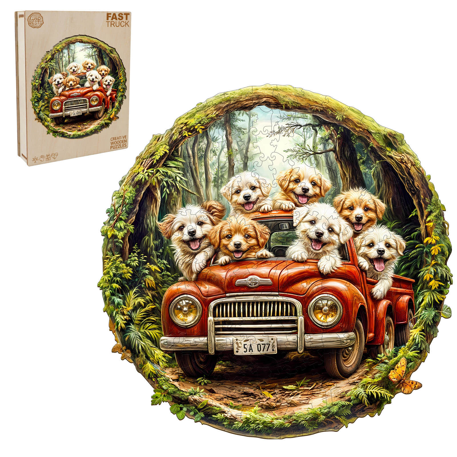 The Fast truck Jigsaw Puzzle