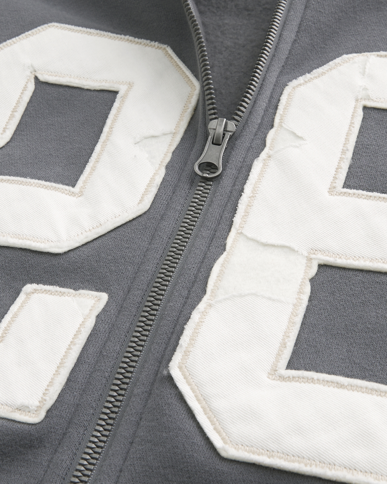 Boxy Zip-Up Hoodie