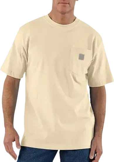 🔥Last Day Promotion! Men's K87 Workwear Loose Fit Heavyweight Short-Sleeve Pocket T-Shirt (Also Available in Big & Tall)