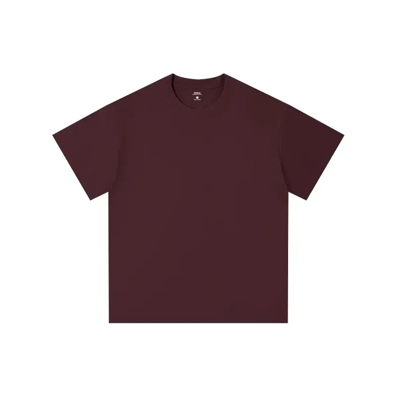 Heavyweight Tshirt 230G 100% Cotton Solid Color Unisex Loose Fit Fade Proof Versatile Everyday Wear