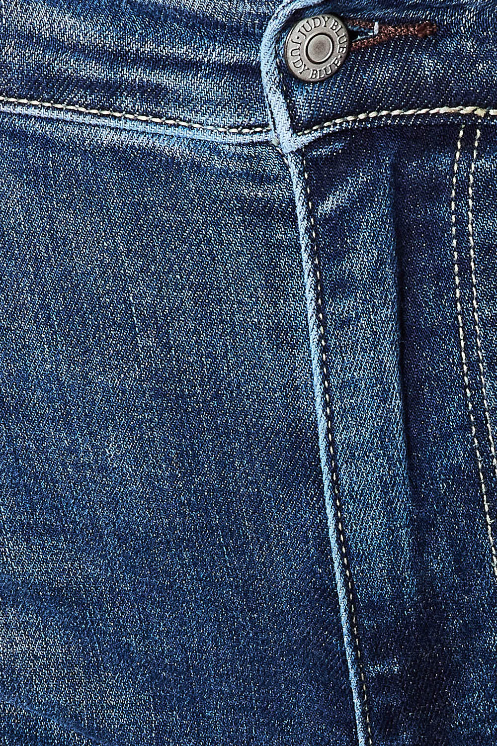 Blue Full Size Mid Rise Hand Sand & Destroy Bootcut Jeans