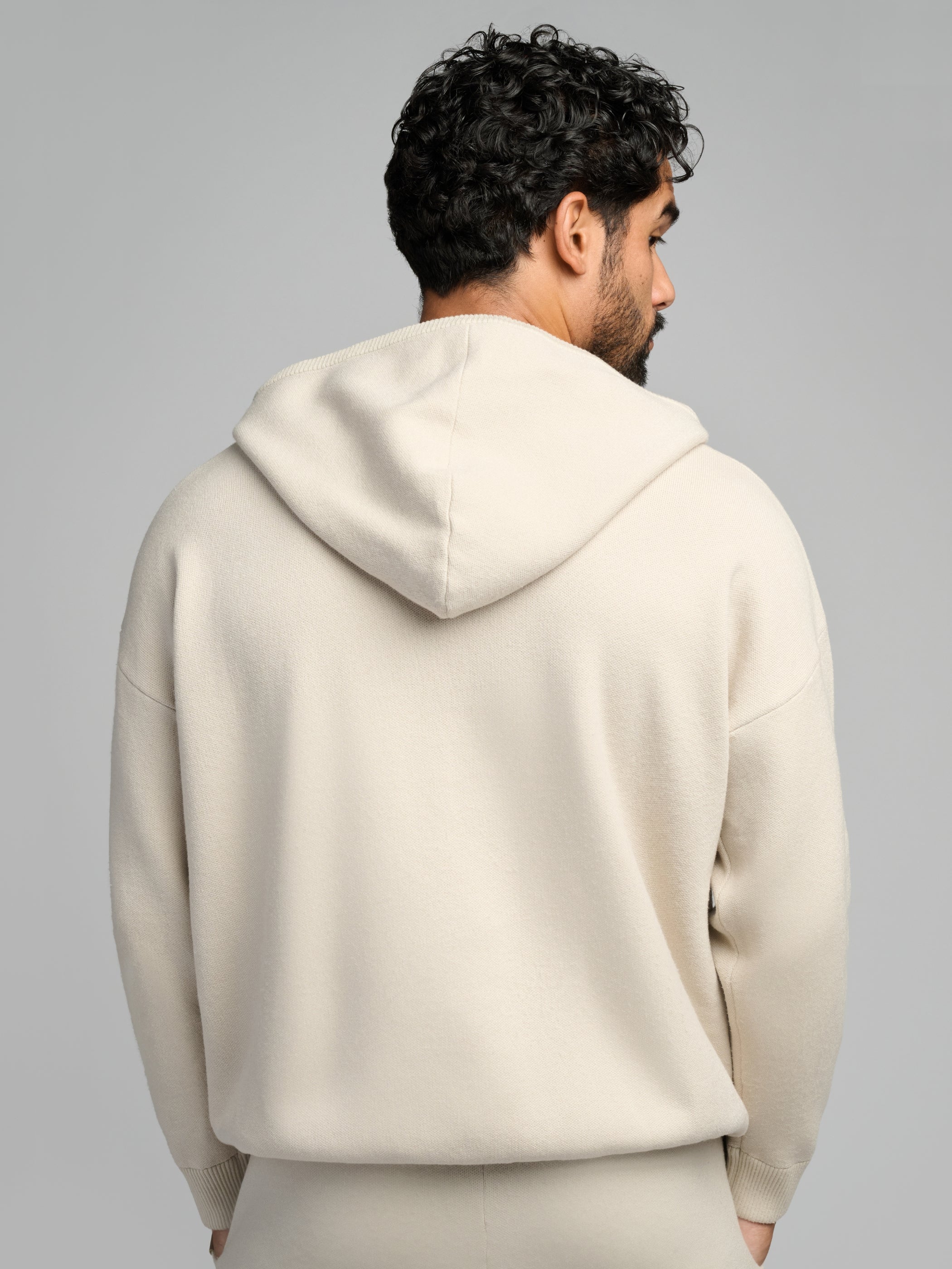 Sweater Knit Hoodie