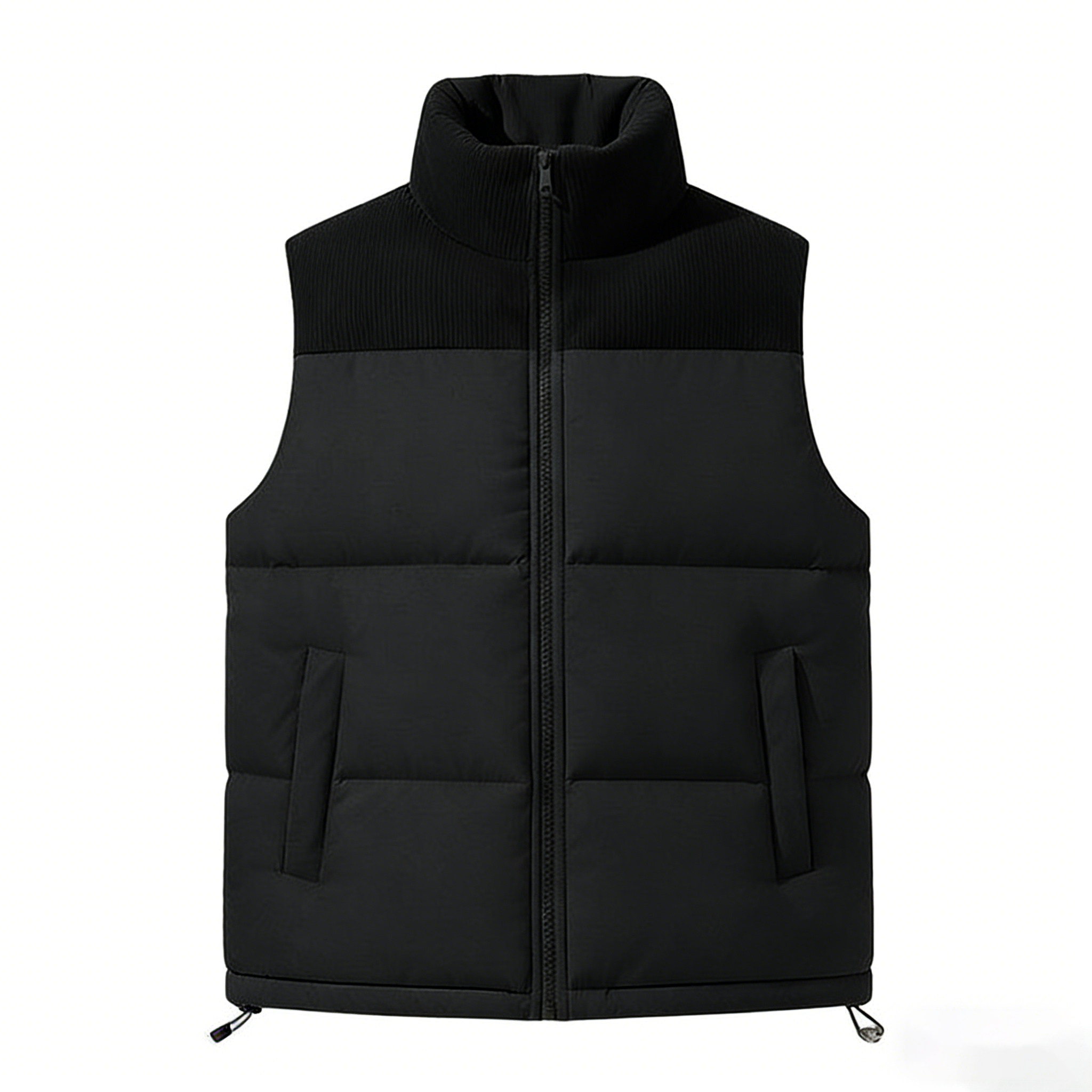 Women's Zip Up Puffer Vest with Pockets