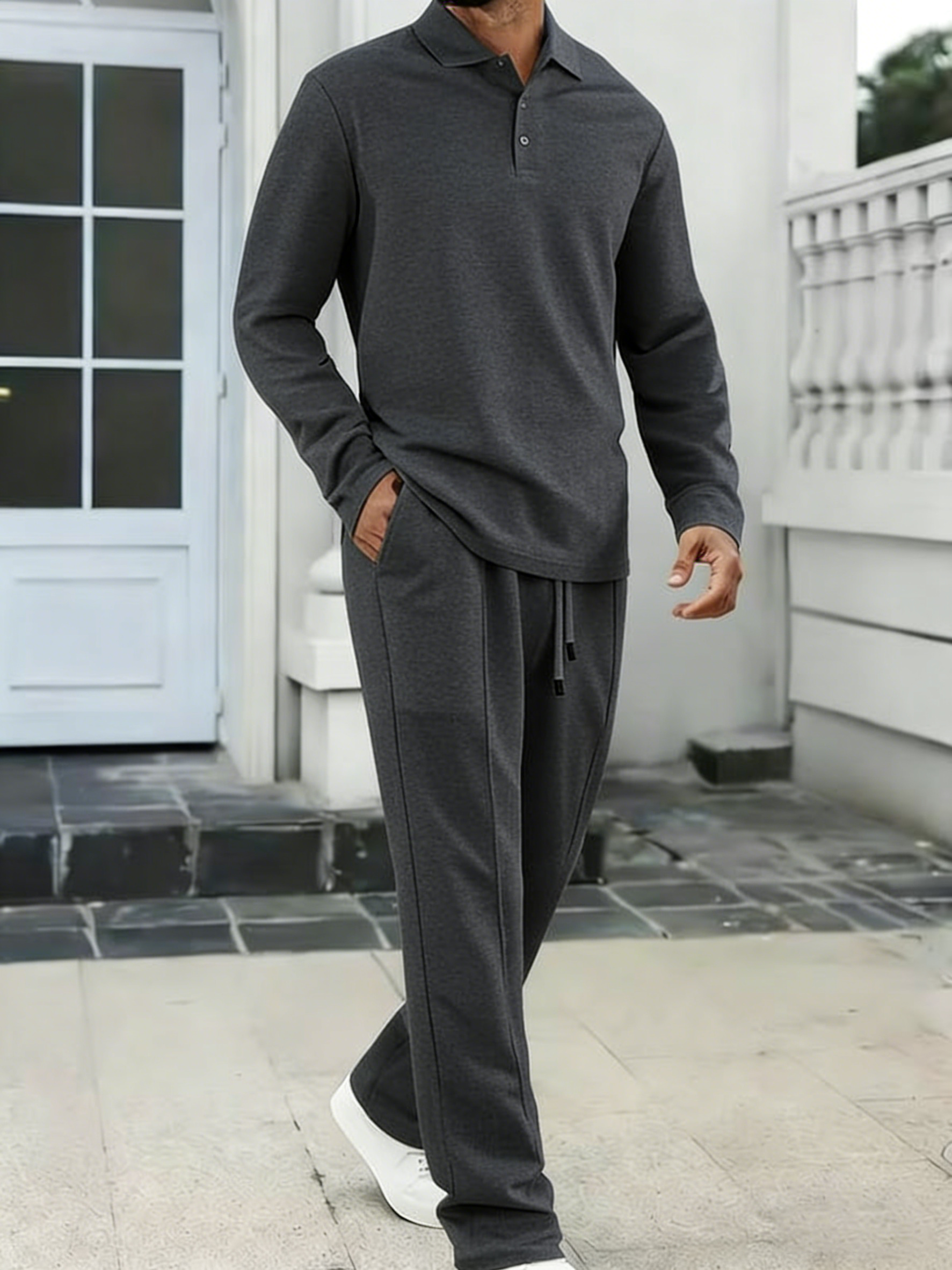 Men's Retro Elegant Business Suit Jacket & Pants