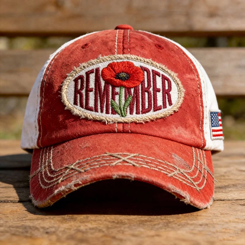 Unisex Casual Red Friday Print Hat