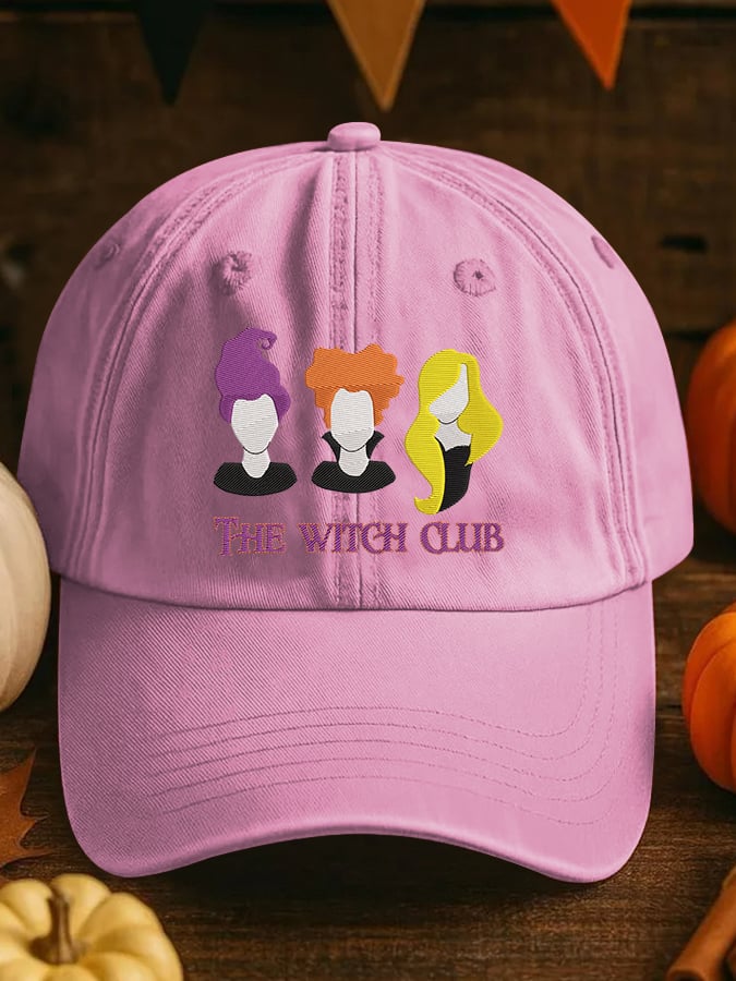Unisex Magical The Witch Club Printed Hat