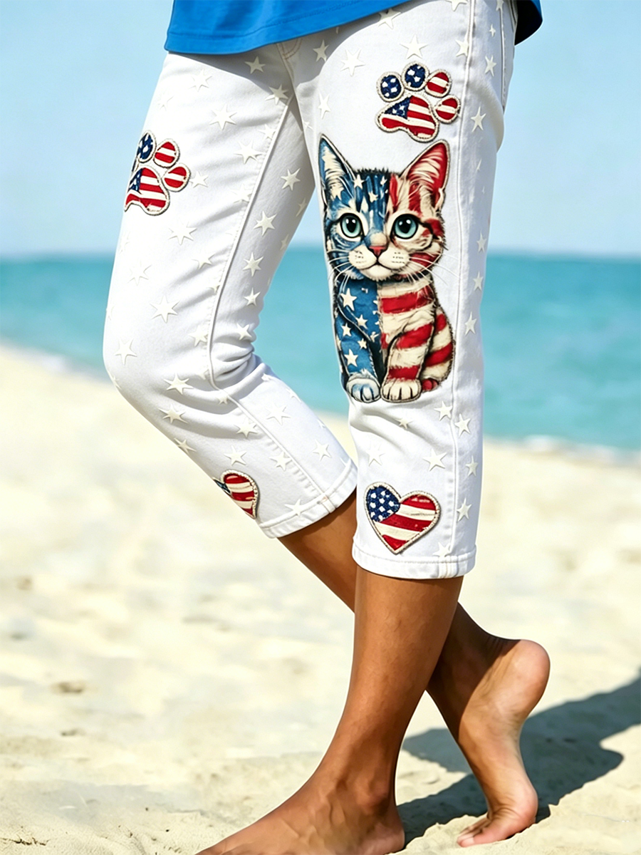 American Independence Day Celebration Pants
