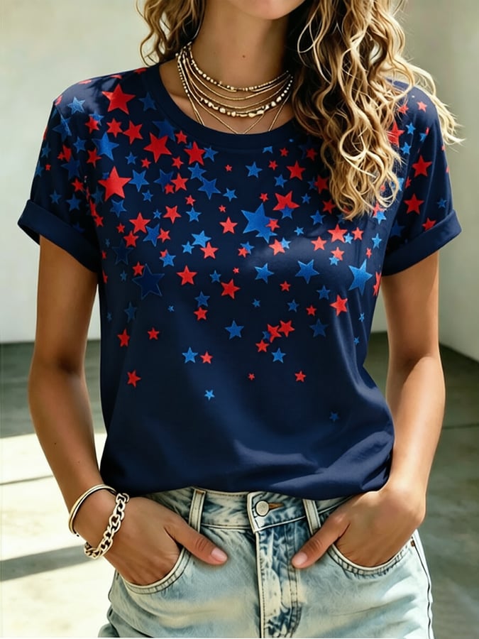 Women's 250th Anniversary Freedom Art  Print   Shirt