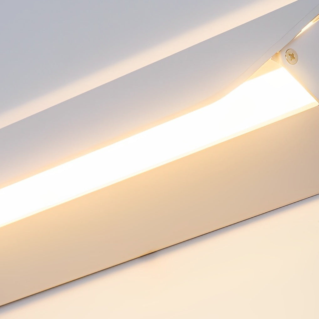 270 Rotatable Adjustable Rectangular Strip LED White Nordic Wall Lamp