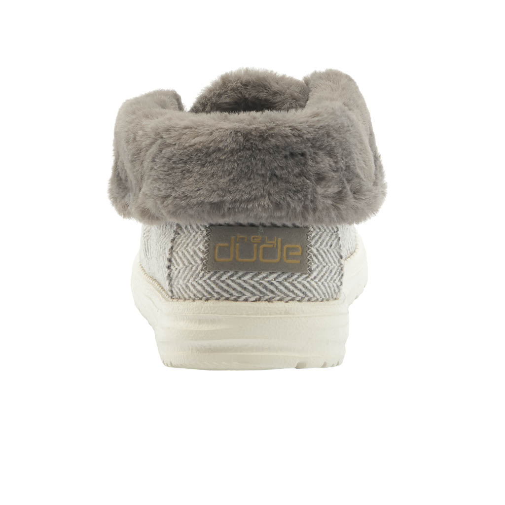 DUDE WOMEN'S BRITT HERRINGBONE GREY - 121773133