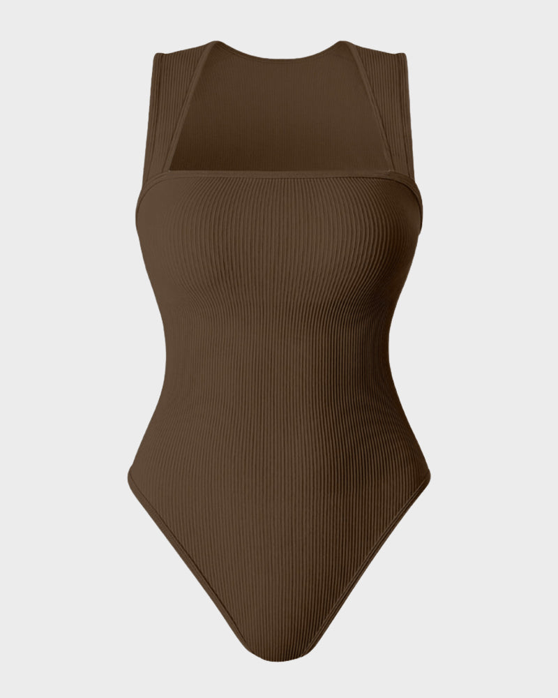 Sleeveless Tummy Control Tank Tops Bodysuits