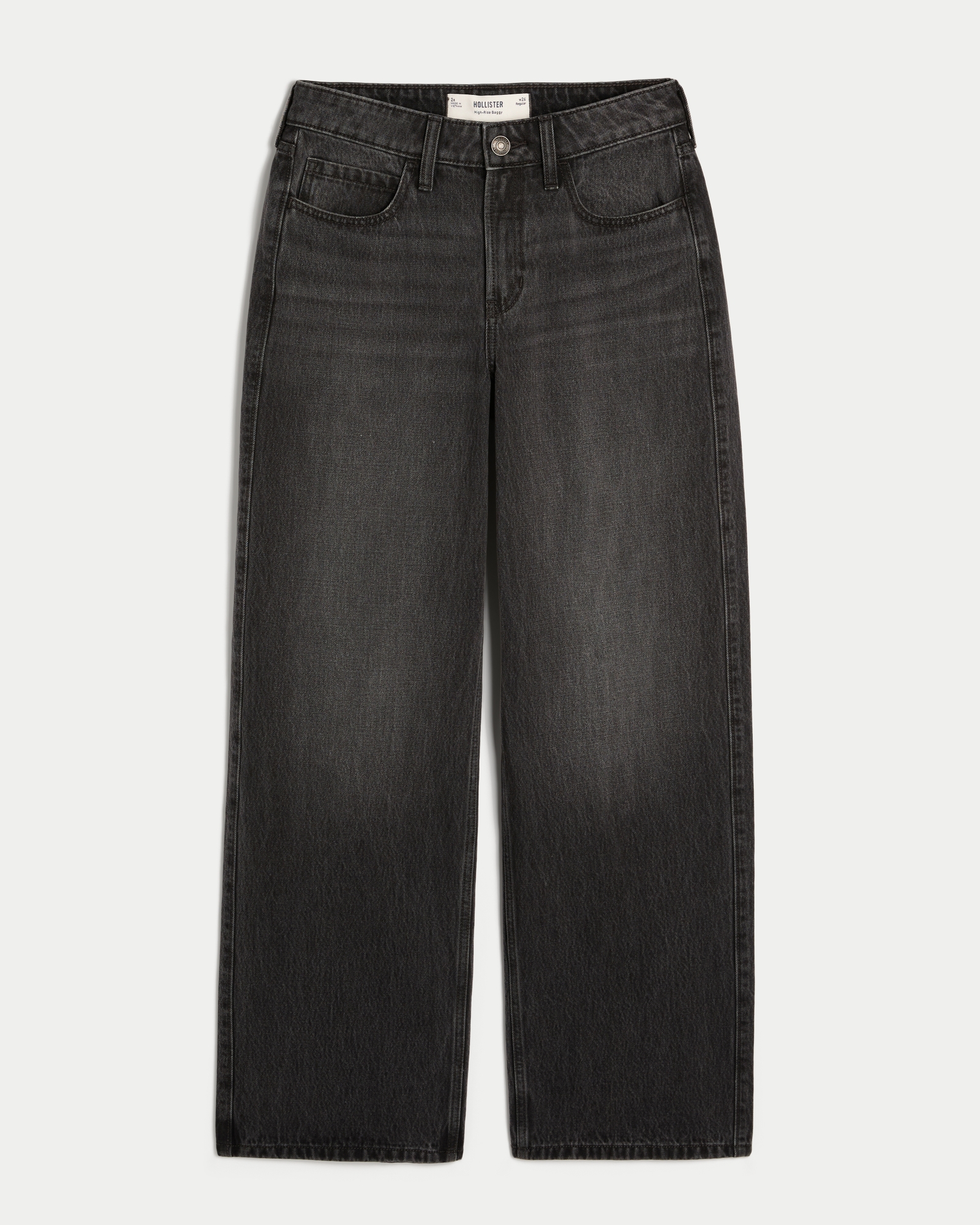 High-Rise Baggy Jeans
