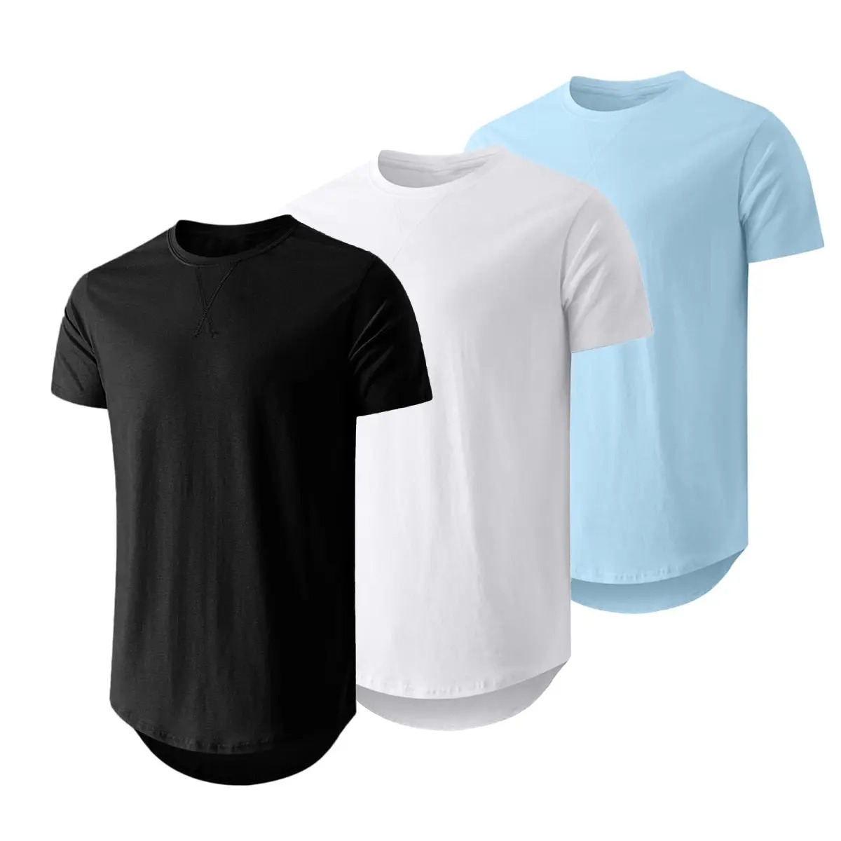 Men's Cotton Hipster Crewneck T-Shirts