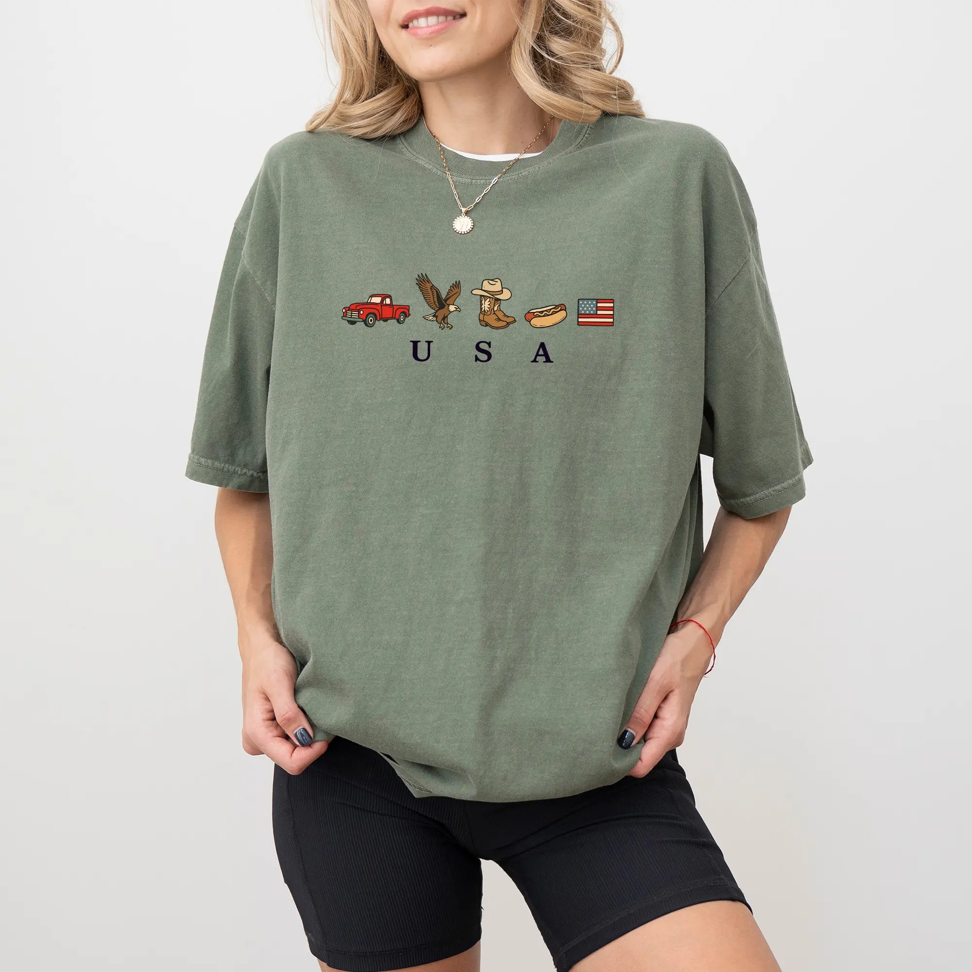 🇺🇸 Vintage USA Patriotic Graphic T-Shirt