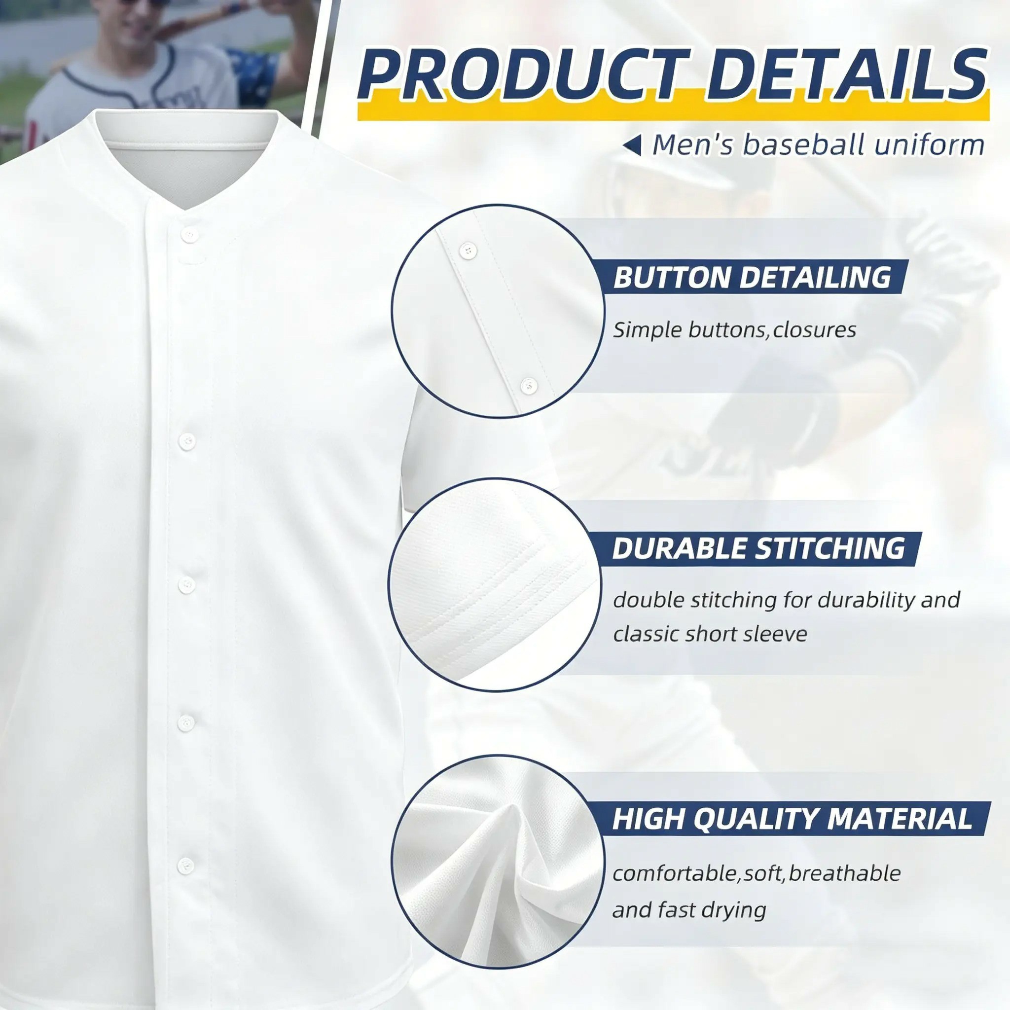 USA 250th Anniversary Baseball Jersey