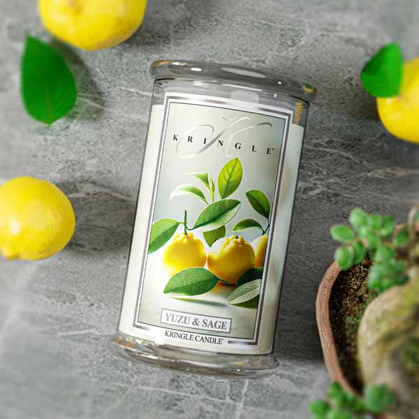 Yuzu & Sage Large Jar NEW! | Soy Candle