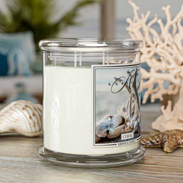 Coral XL Jar 4-Wick | Soy Candle