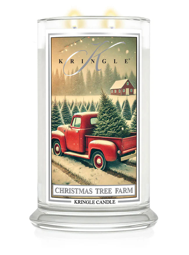 Christmas Tree Farm Large Jar | Soy candle
