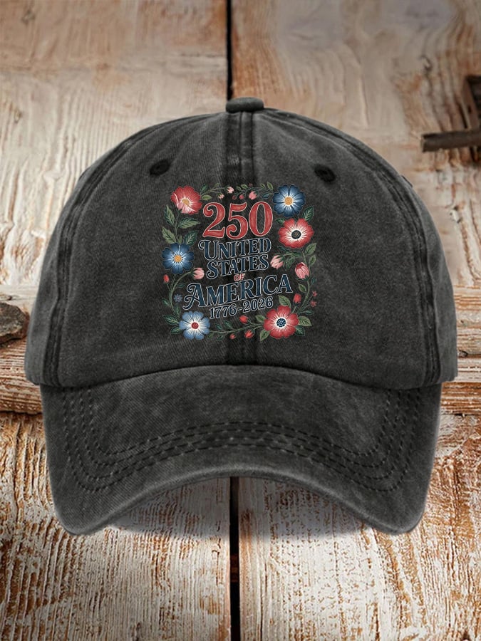 Unisex United States 250 Years Baseball Cap