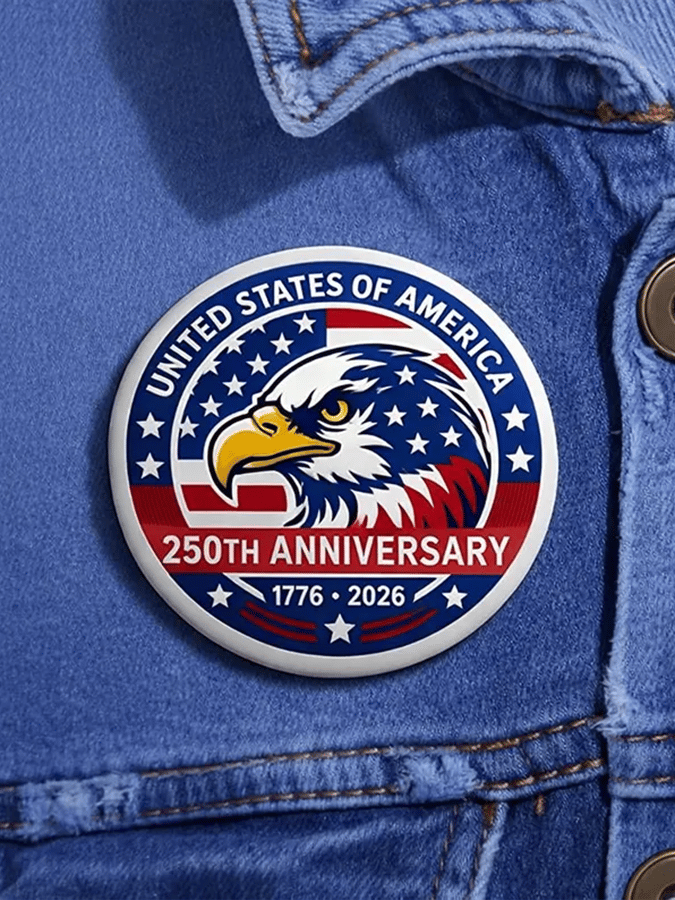American 250th Anniversary Brooch