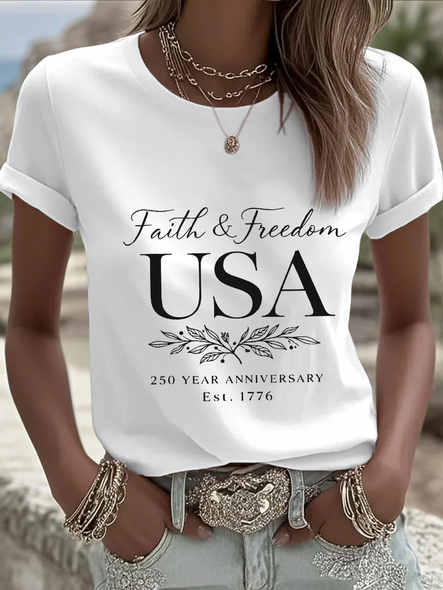 Women's 250th Anniversary Print T-Shirt