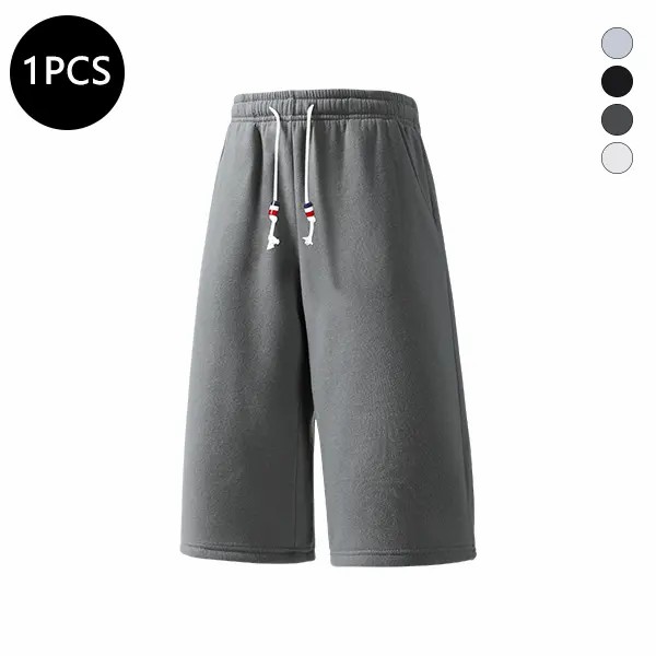 Men’s 3/4 Length Athletic Shorts – Casual Loose Fit Summer Activewear