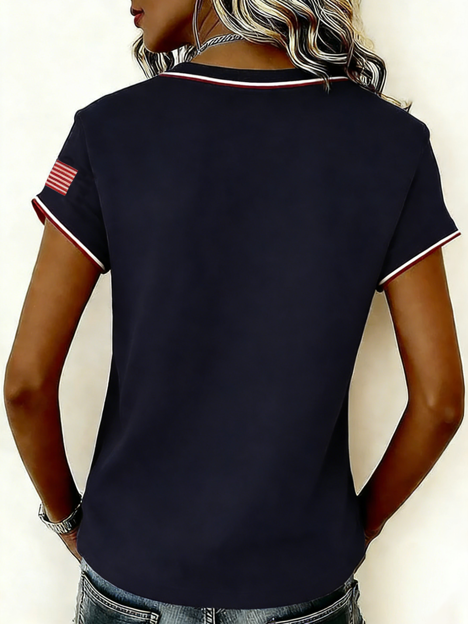 Women's 250 Years of Freedom V-Neck T-Shirts