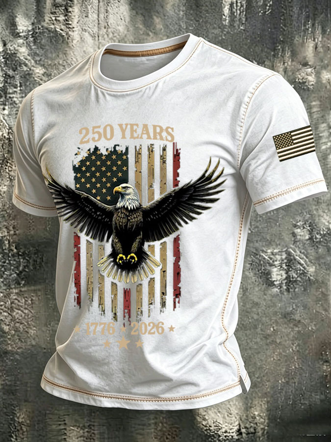 Men'S American Eagle Printed Casual T-Shirt
