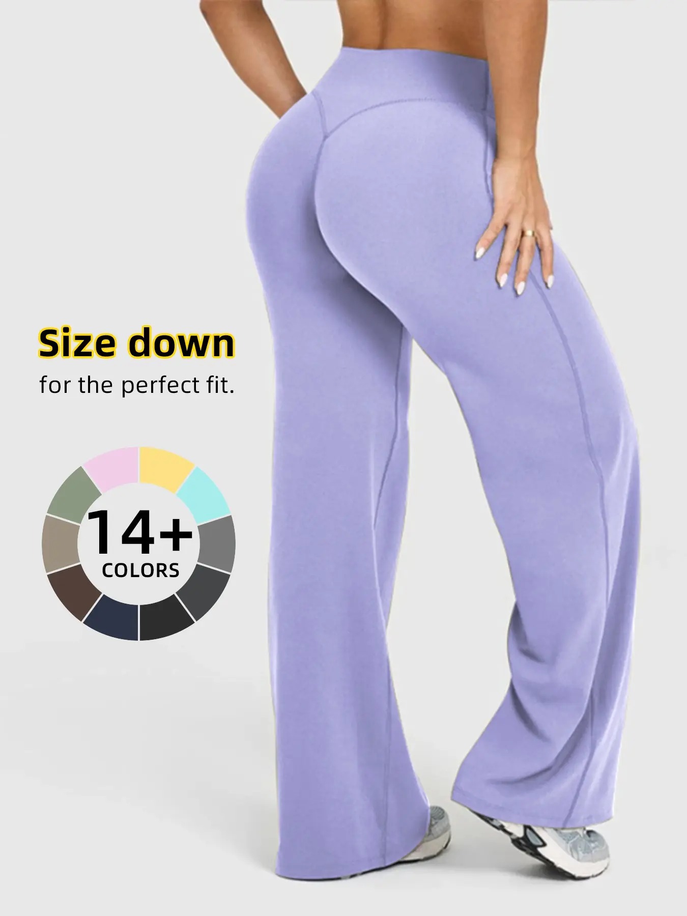 Women's Casual Wide Leg Sport Pants